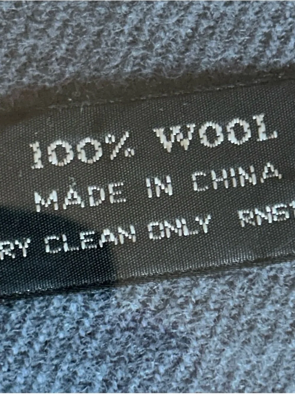 Dior Light Grey 100% Wool Muffler in the original box